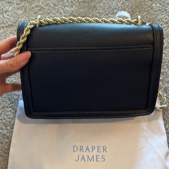NWOT Draper James Lana Crossbody in Navy - Picture 5 of 6